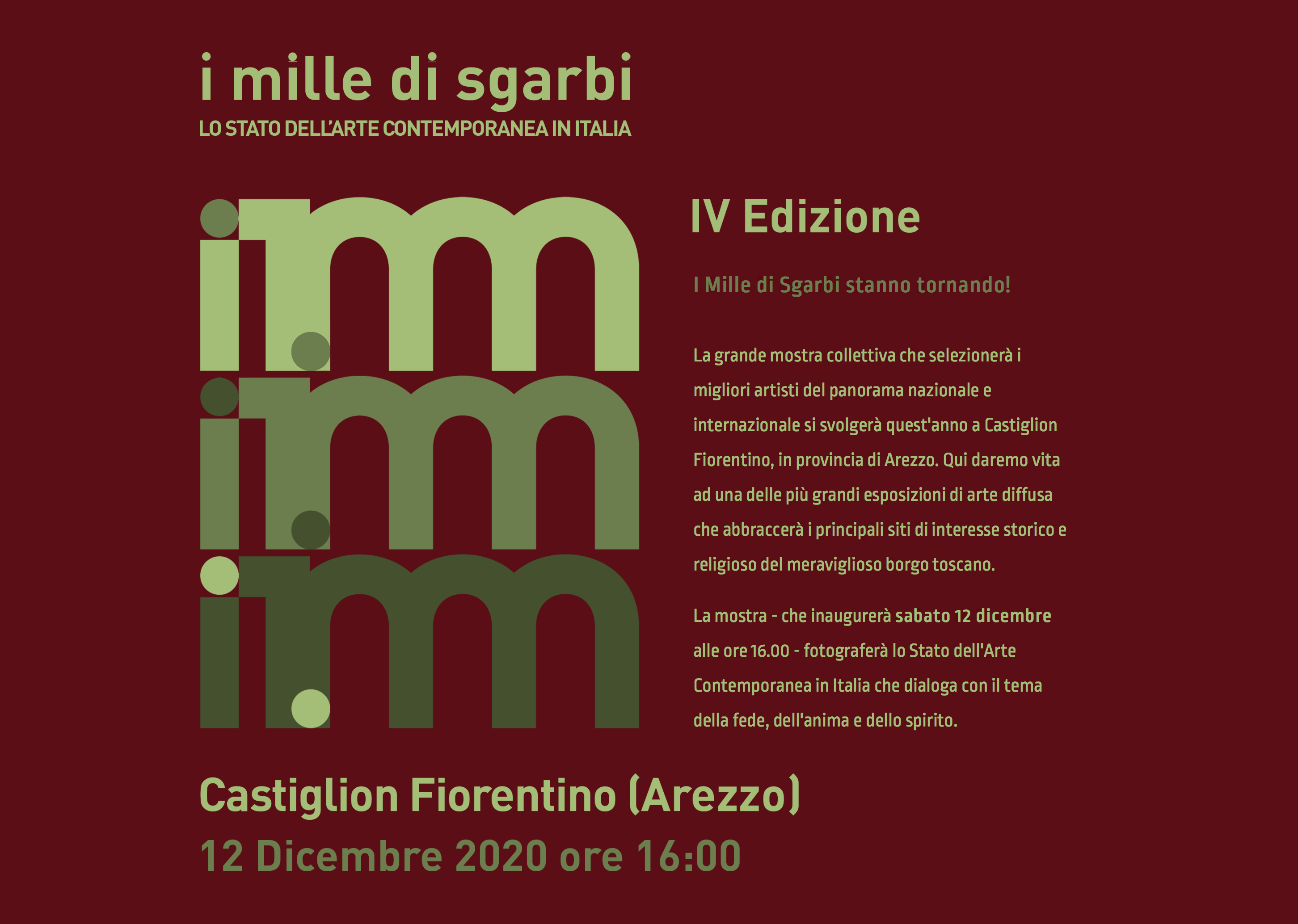 I mille di Sgarbi - IV Edición