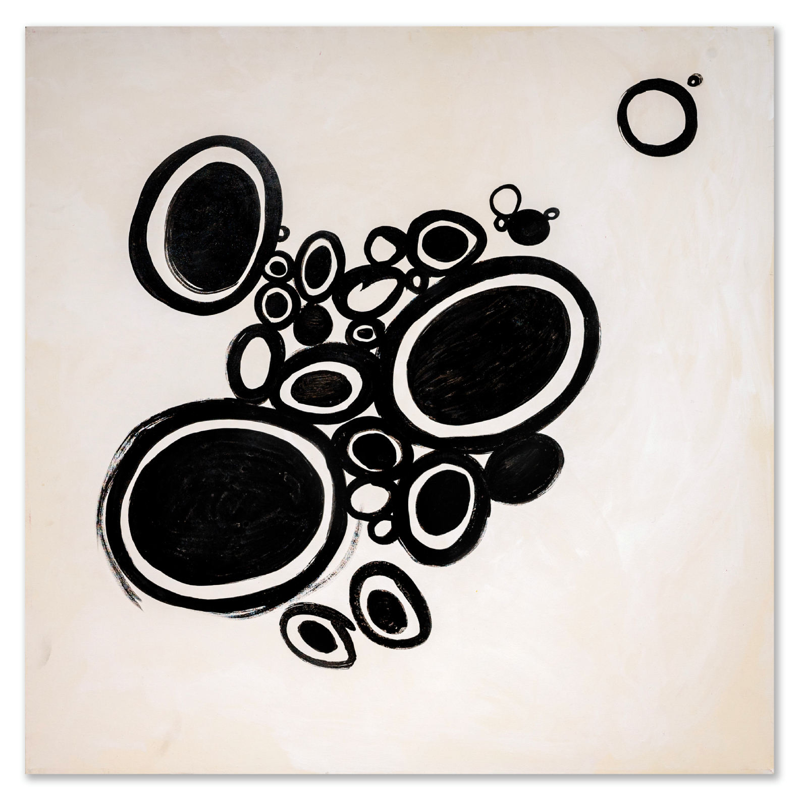 Variación inmóvil-Técnica: ink and pastel on paper 
Size: 80 x 80 cm
Year: 2023